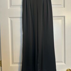 Elegant Black Wide-Leg Pants